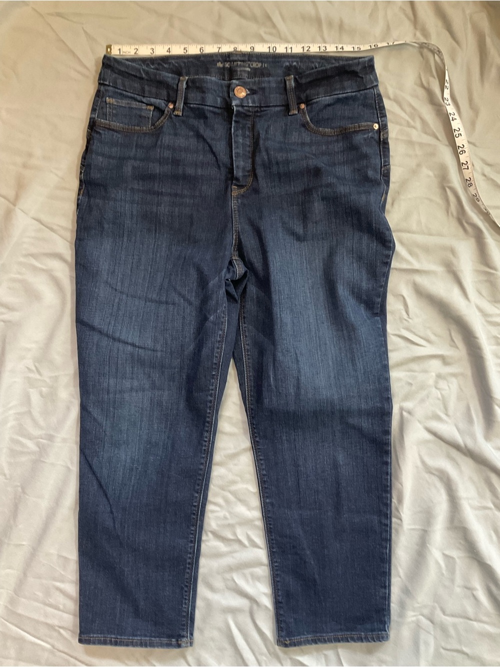 Chico's Indigo Ankle Jeans Size 1 (8-10)